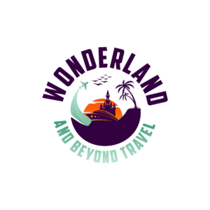 Wonderland and Beyond Travel logo.