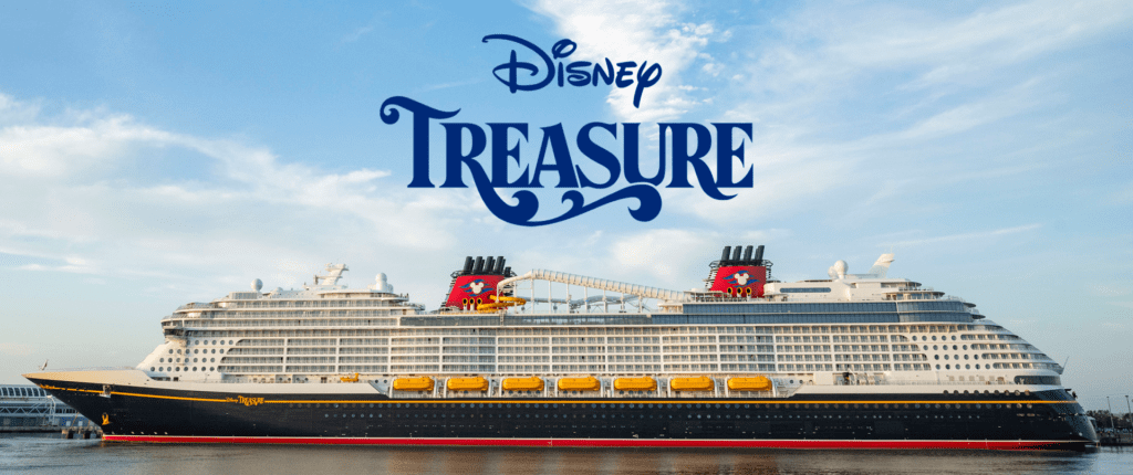 Disney Treasure sailing