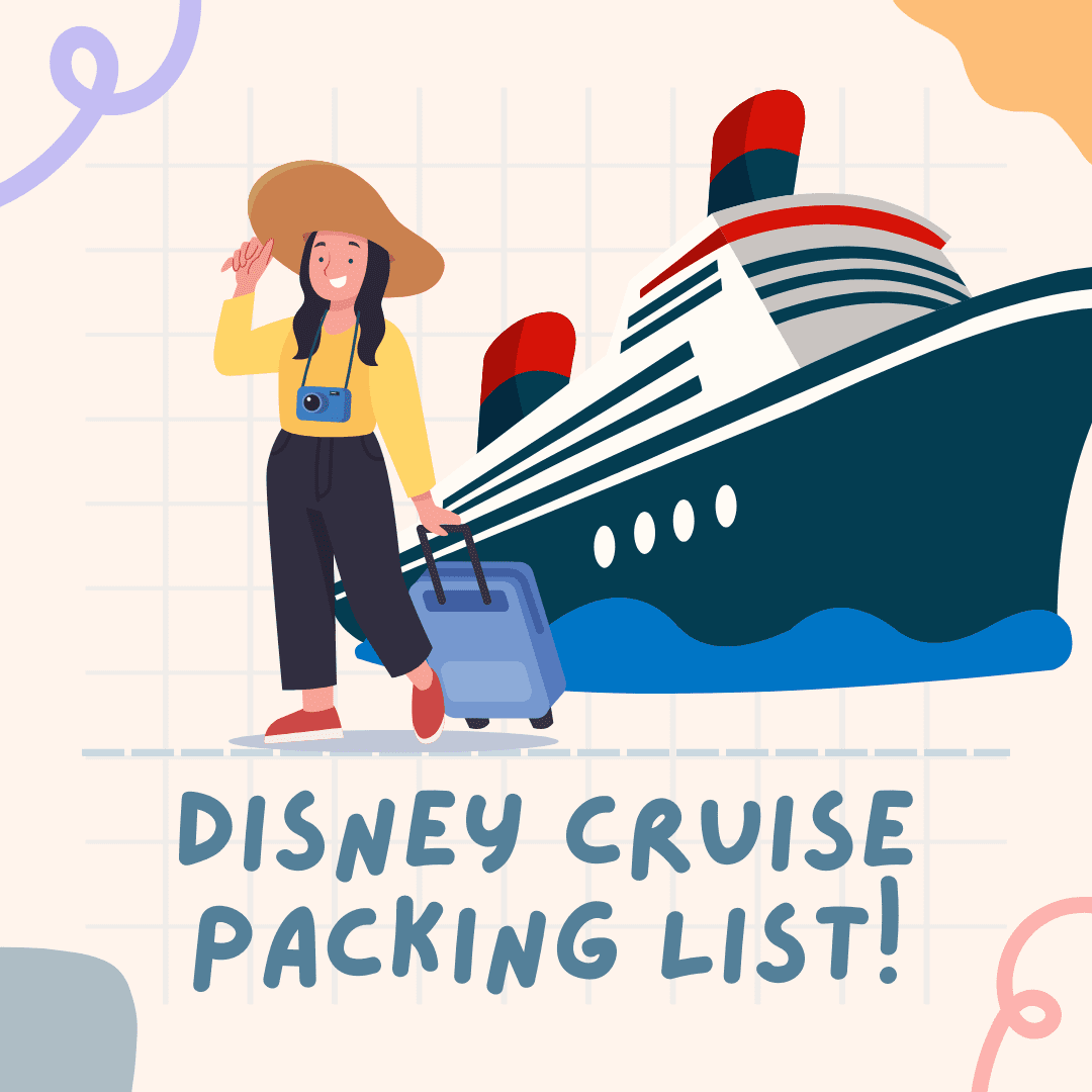 Disney Cruise packing list